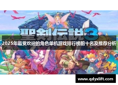 2025年最受欢迎的角色单机游戏排行榜前十名及推荐分析