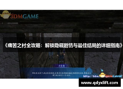 《痛苦之村全攻略：解锁隐藏剧情与最佳结局的详细指南》